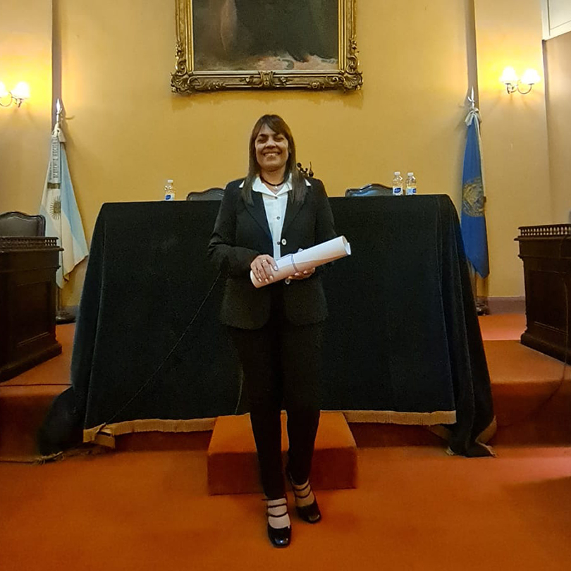 María Laura Salinas - Incorporación a la Academia Nacional de la Historia